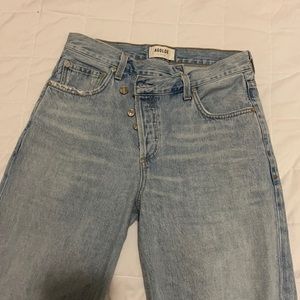 AGOLDE Criss Cross Jeans